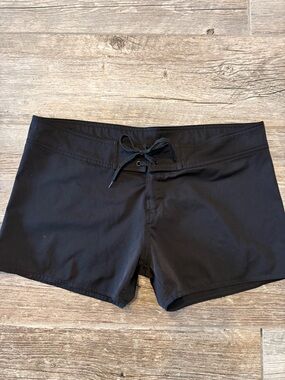 Burnside Black Drawstring Shorts size XL